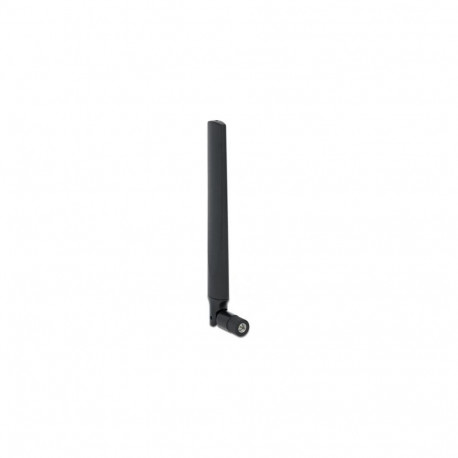 5G LTE antenn SMA-pistikuga -3,3–1,3 dBi ringikujulise suunadiagrammiga kallutusliigendiga, must