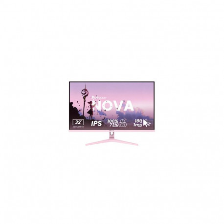 Arozzi Nova 32″ computer monitor 80 cm (31.5") 2560 x 1440 pixels Quad HD LED Pink