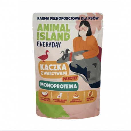 ANIMAL ISLAND Everyday Monoprotein Duck - wet dog food - 300g