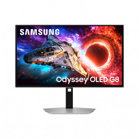 Monitor - Samsung G80SH 27" 4K OLED 240 Hz 0.03 ms Silver