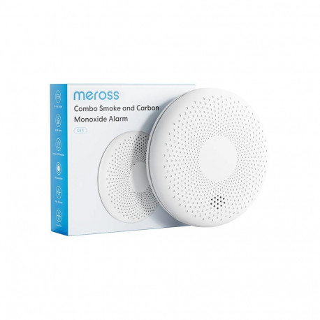 Smoke and Carbon Monoxide Detector - Meross CS11-EU Alarm, LED, CR123A, 85 dB