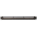 Extralink patch-paneel CAT6A STP 24-pordiline