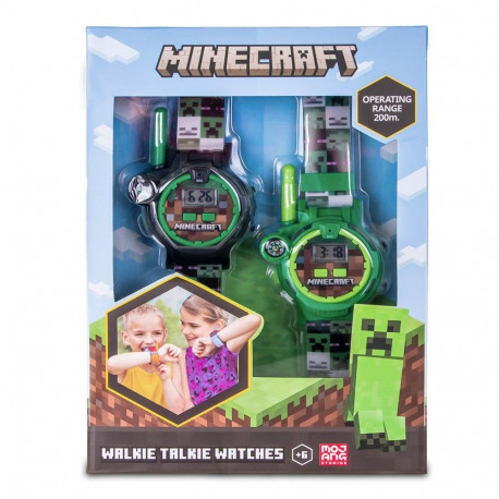 Minecraft käekell raadiosaatja, taskulambi ja kompassiga