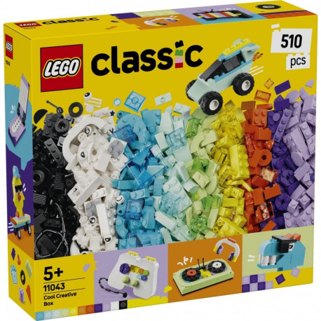 Classic klotsid 11043, lahe loominguline komplekt