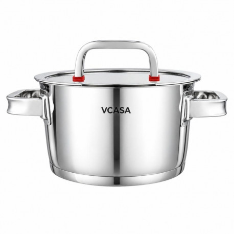 Garnek stal, śr.18cm 2.2l vcasa