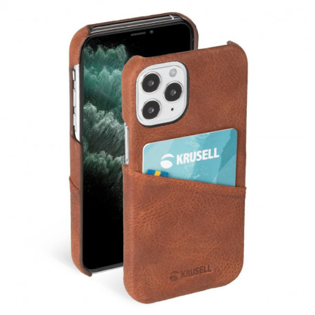Krusell case Sunne CardCover Apple iPhone 12 mini, cognac