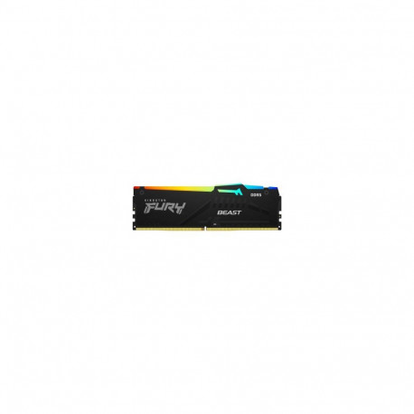 RAM Module - Kingston FURY Beast RGB 128GB 2×64GB 5600MHz Black