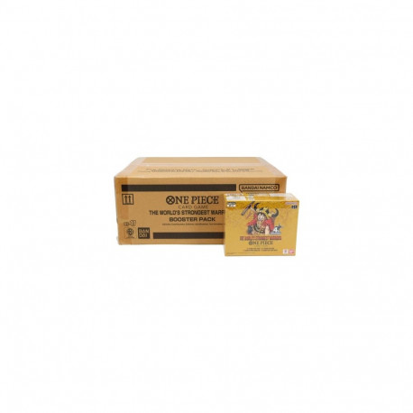 Trading Card Game Booster Pack - Bandai One Piece The World's Strongest Warriors 12-Box Case 24 Pack