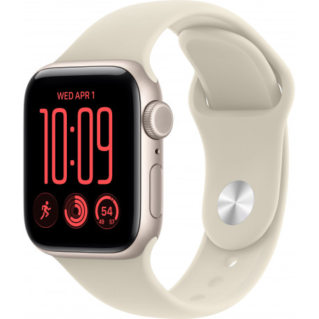 Apple Watch SE 3 GPS + Cellular 40mm Sport Band S/M, starlight/sand (MJLC4ET/A)
