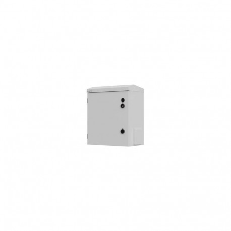 Lanberg Rack Cabinet 10" Wall/Pole-Mount IP55 Hermetic 420X300X500, Grey (Assembled) | Lanberg