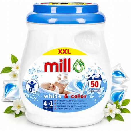 Laundry Detergent Capsules - MADONIS MILL Professional Baby Duo Caps 50-Count