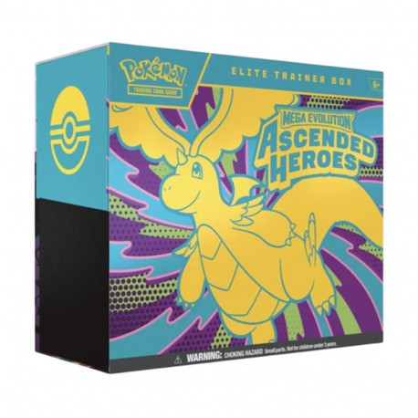 Toys, Games & Collectibles - Pokémon Mega Evolution Ascended Heroes Elite Trainer Box 9 booster pack