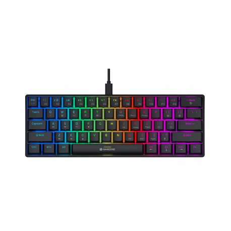 Tracer mehaaniline klaviatuur GAMEZONE CLAWS 61 USB, must