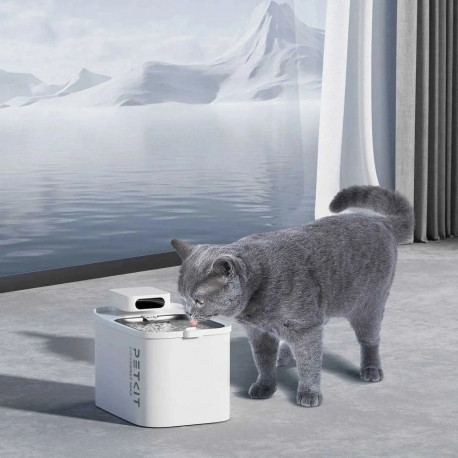 PETKIT Drinking Fountain  Eversweet Max UVC  Capacity 3 L  Food-grade ABS material  White