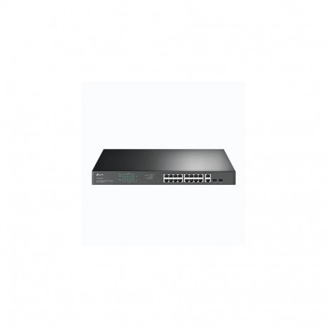 TP-Link 18-Port Gigabit Rackmount Switch with 16 PoE+
