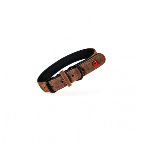 Pet Collar - ZOLUX Komfort Leather 45 cm 18 mm Bronze