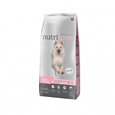 Nutrilove sensitive lamb&rice 3 kg