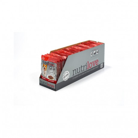 Nutrilove koeraeine loomalihafileed kastmes 28X85g