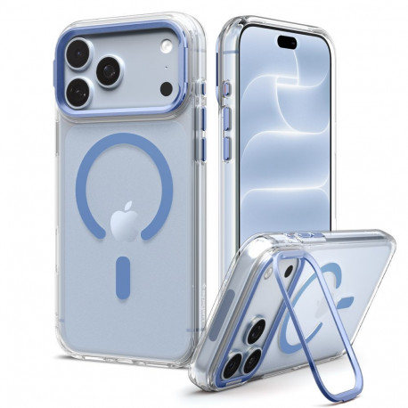 SPIGEN ULTRA HYBRID OPTIK S MAGSAFE IPHONE 17 PRO / 18 PRO CLEAR/LIGHT BLUE