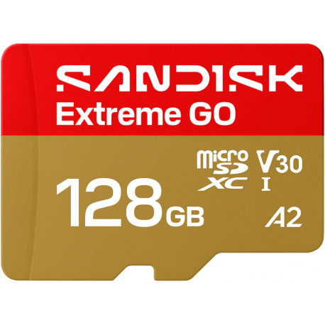 Sandisk memory card microSDXC 128GB Extreme GO UHS-I