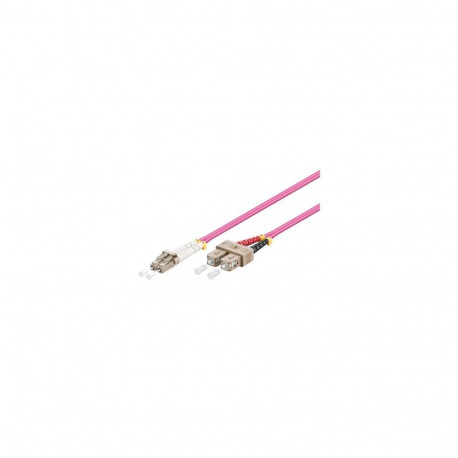 Alcasa LW-830LS4 InfiniBand/fibre optic cable 30 m LC SC Purple