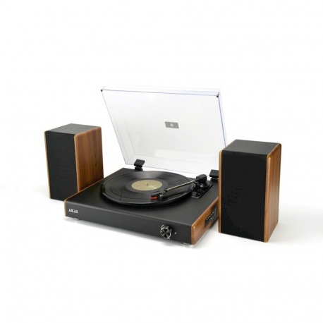 AKAI stereo-plaadimängija ATT-240SP väliste kõlaritega