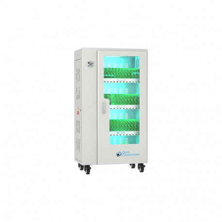 GoodConnections tahvelarvutite laadimiskäru ANTARES PRO T60C kuni 11" USB-C 30W port PD3.0 UVC-desin