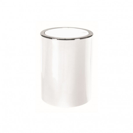KLEINE WOLKE CLAP Bathroom Waste Bin 5L, White