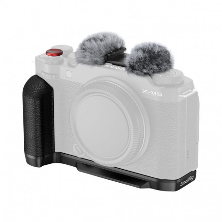 SmallRig L-Shape Mount Plate with Silicone Handle for Fujifilm X-M5 (4876)