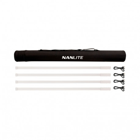 Kit Nanlite Pavotube T8-7X-4 Light kit  & Pavobulb 10C 4 Bulb kit