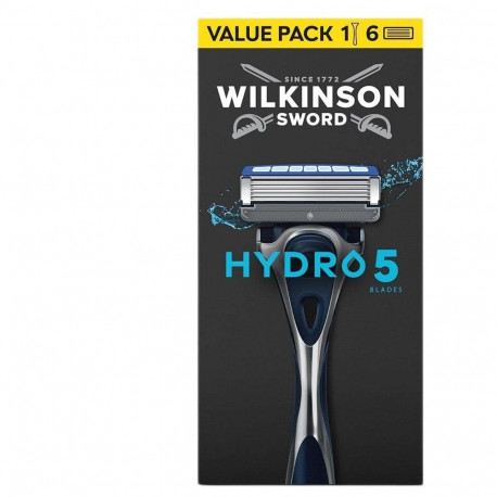 WILKINSON_Sword pardel Hydro 5 + varuterad 6tk