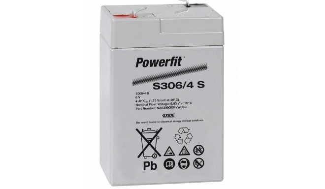POWERFIT300 6V AGM 4,0Ah0,9Kg