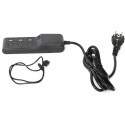 Omega USB charger Family 6-port, black (42092)