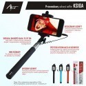 ART selfie stick KS10A ART-OEM, black
