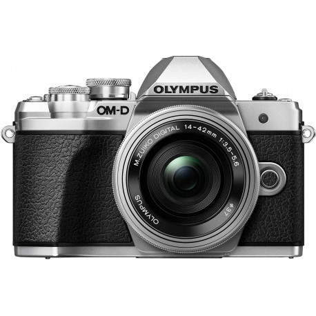Olympus OM-D E-M10 Mark III + 14-42mm EZ Kit, sudrabots