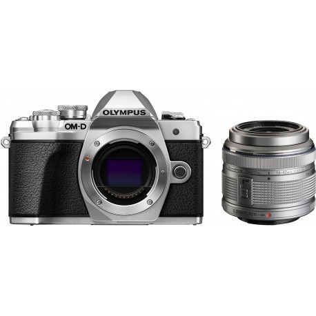 Olympus OM-D E-M10 Mark III + 14-42mm II R Kit, sudrabots