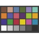 BIG color test card+CD for displays (486010)