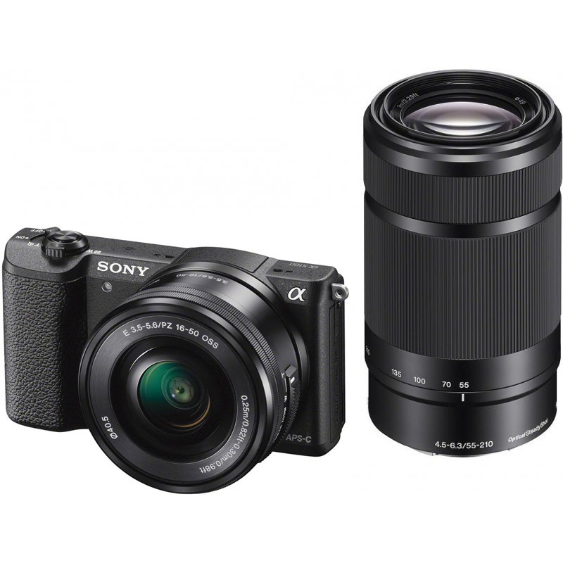 Sony a5100 + 16-50mm + 55-210mm Kit, must
