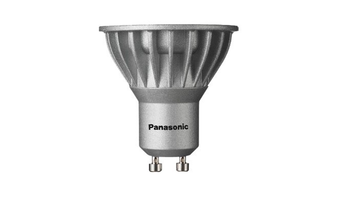 Panasonic LED лампочка GU10 4W=35W 2700K (LDRHV4L27WG103EP)