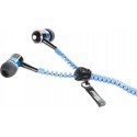 Omega Freestyle zip earphones FH2111, blue