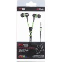 Omega Freestyle zip earphones FH2111, green