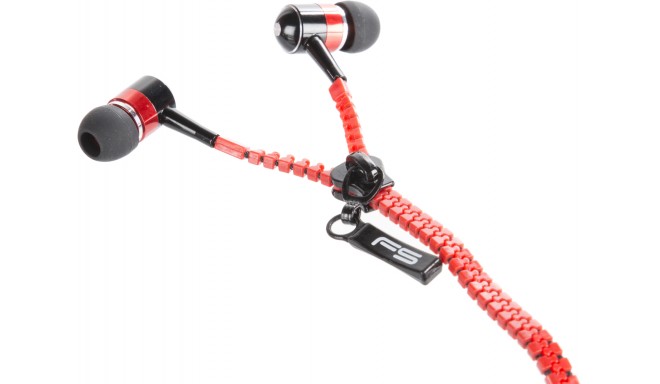 Omega Freestyle zip headset FH2111, red