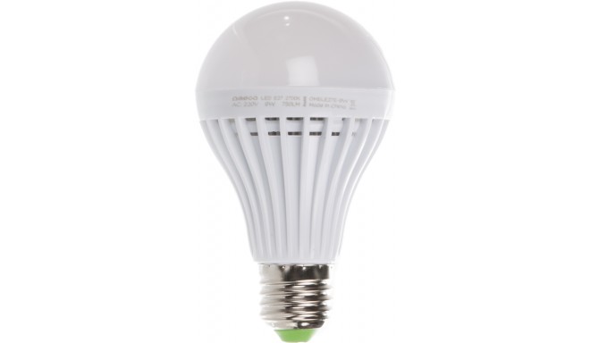 Omega LED lamp E27 9W 2700K (42360)