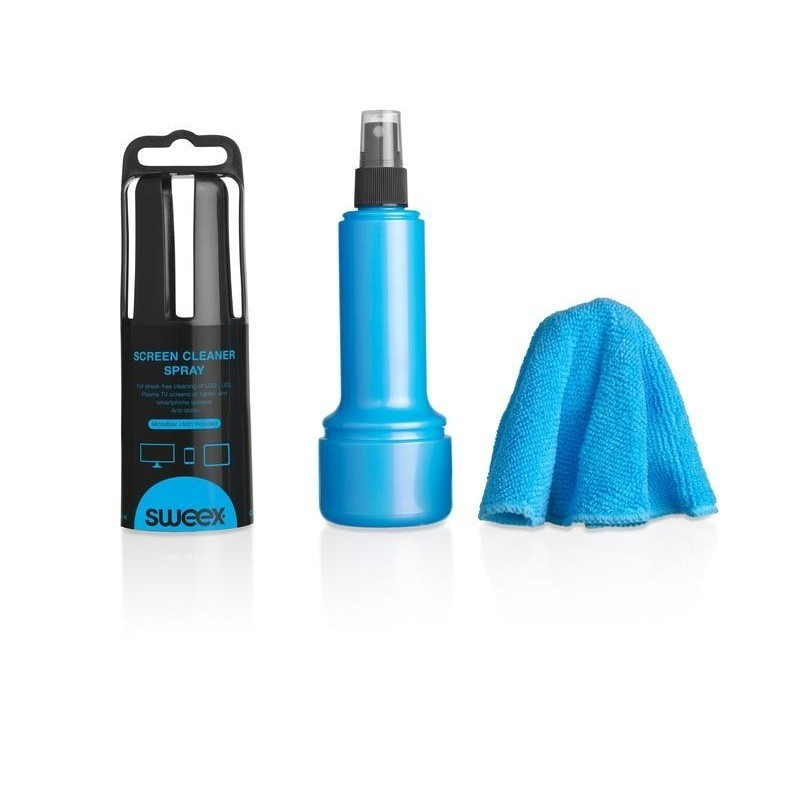 Screen cleaner. Cleaning Kit 150ml. Screen Cleaner Spray. 2e Cleaning Kit Liquid for led / LCD 150ml + Cloth, Blue. 2e Cleaning Kit 150ml.