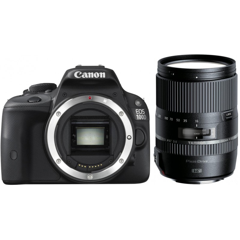 Корпус Canon EOS 100D +Tamron 16-300мм VC PZD
