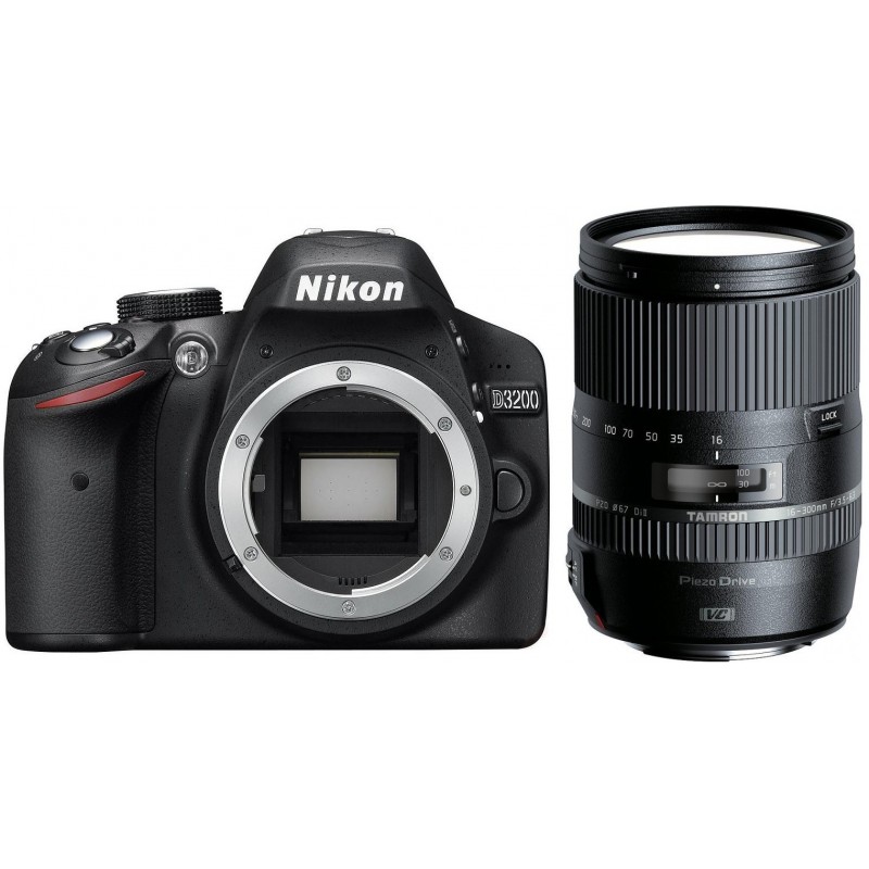 Nikon D3200 + Tamron 16-300mm VC PZD