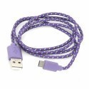 Omega kaabel microUSB-USB 1m li/roh42320