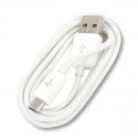 Omega kaabel microUSB-USB 1m valge 42336