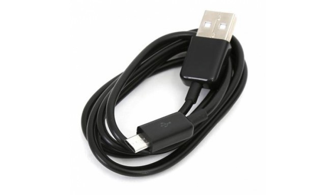 Omega кабель microUSB 1m, чёрный (42332)