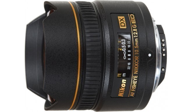 Nikon AF DX Fisheye-Nikkor 10,5мм f/2.8G ED объектив